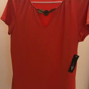 East 5th Ladies Top Orange medium